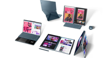 Lenovo представила новий ноутбук Yoga Book 9 з двома дисплеями