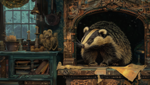 Жінка повернулася додому і побачила, що борсук обнишпорив її будинок (Відео)