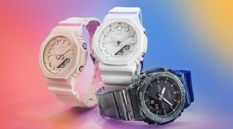 Casio співпрацює з K-POP Group ITZY для запуску нового годинника G-SHOCK