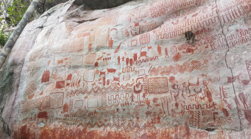 Наскельний живопис вказує на поселення людей у Амазонії 12 600 років тому