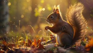 Мережі насмішила реакція білки на камеру (ВІДЕО)