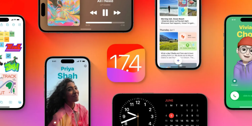 Apple випустила оновлену збірку iOS 17.4 beta 1