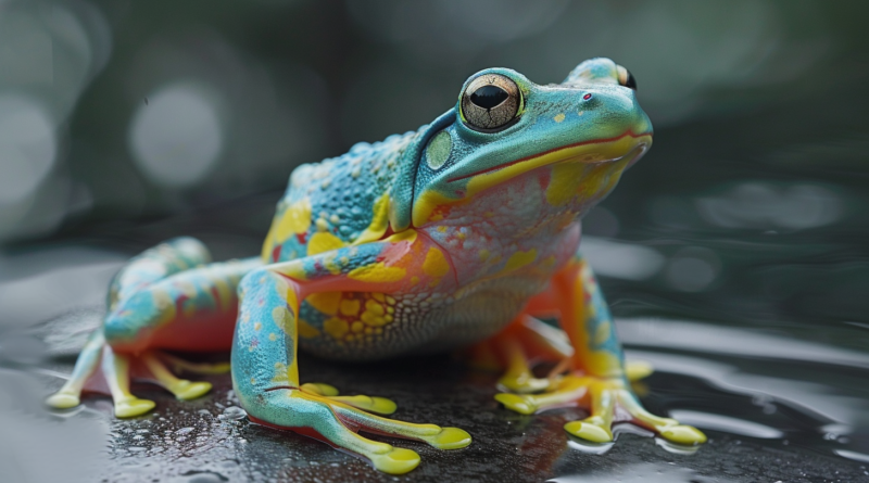 Чорнобильські жаби змінили колір, і це може допомогти їм вижити