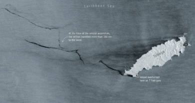 Супутникові знімки зафіксували масштаб розливу нафти в Тринідаді і Тобаго