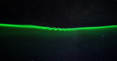 Астрофотограф зробив рідкісні кадри полярного сяйва