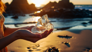 Дівчина виявила на пляжі "скельце", але на неї чекав сюрприз