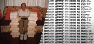 Фантастична впертість: австралієць 16 років друкував числа від одного до мільйона, ще й словами