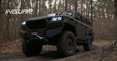 На що здатний український бронеавтомобіль Inguar-3 із власним комплексом РЕБ (Відео)