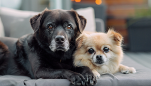 Мережі насмішило «викрадення» шпіца лабрадором (Відео)