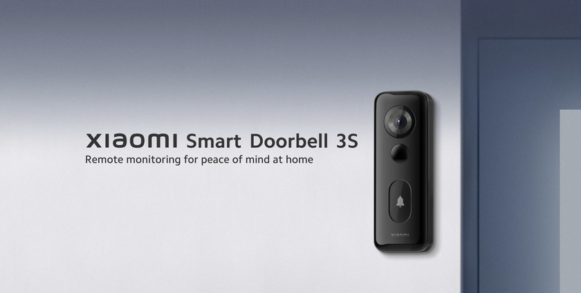 Xiaomi Smart Doorbell 3S з підтримкою Wi-Fi 6, вбудованою камерою та захистом IP65 дебютував на світовому ринку