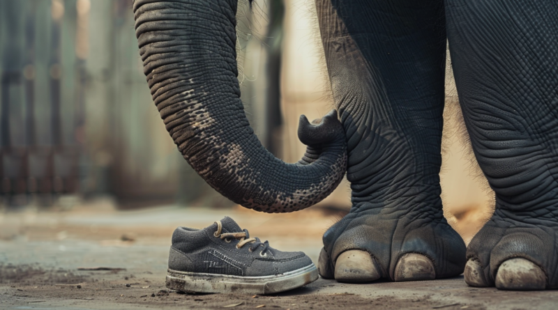 Добрий слон повернув дитині черевик, що впав у вольєр (Відео)