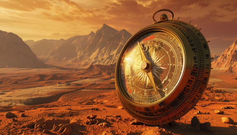 Ось що станеться з магнітним компасом на Марсі