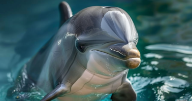 Дикий дельфін Кайлі знайшов спільну мову з морськими свинями