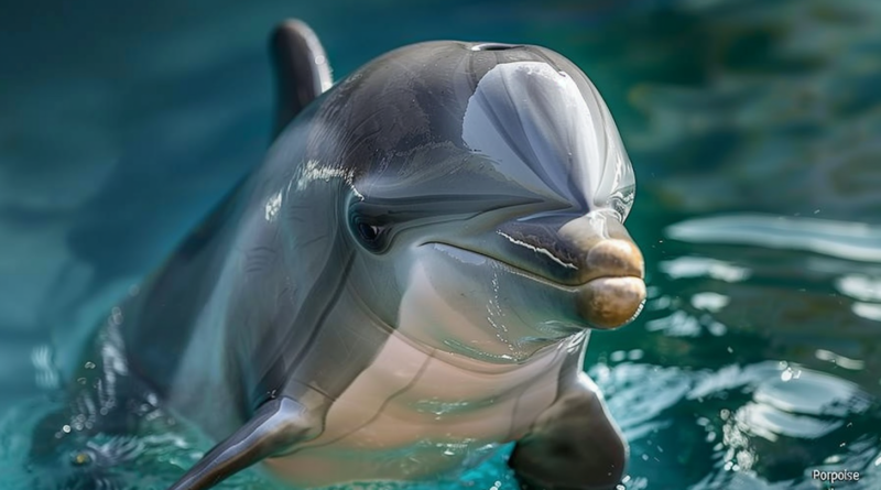 Дикий дельфін Кайлі знайшов спільну мову з морськими свинями