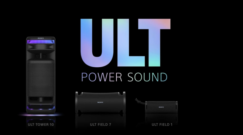 Sony представила нові Bluetooth-колонки серії ULT Power - ULT Field 1, ULT Field 7 і ULT Tower 10