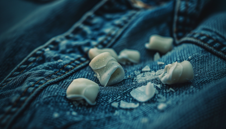 Жувальна гумка на одязі: як відчистити