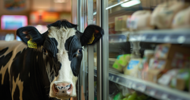 Корова увірвалася до магазину в Ізраїлі та влаштувала погром (Відео)