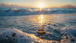 Жінка викинула обручку в океан після невдалого жарту чоловіка