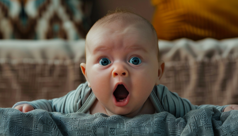 Чорна косметична маска налякала малюка (Відео)