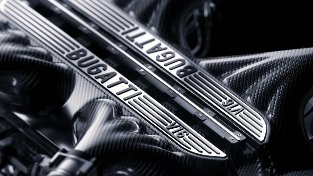 Новый гиперкар Bugatti получит метровый мотор мощностью 1000 лошадиных сил
