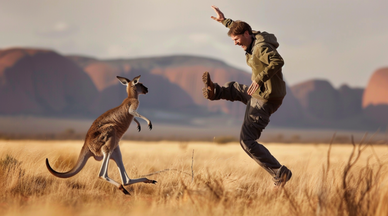 Чоловік імітував танець кенгуру та отримав премію (Відео)