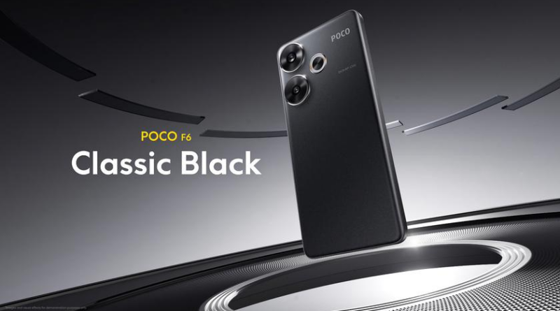Xiaomi представила POCO F6: OLED-дисплей на 120 Гц, чип Snapdragon 8s Gen 3, камера на 50 МП та батарея на 5000 мАг з зарядкою на 90 Вт