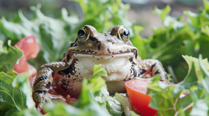 Американець дав притулок зеленій жабці, яку знайшов в готовому салаті з магазину