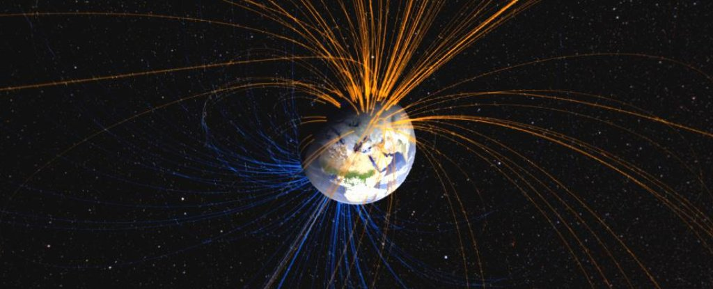 Життя розквітло, коли 590 мільйонів років тому магнітне поле Землі ледь не зруйнувалося