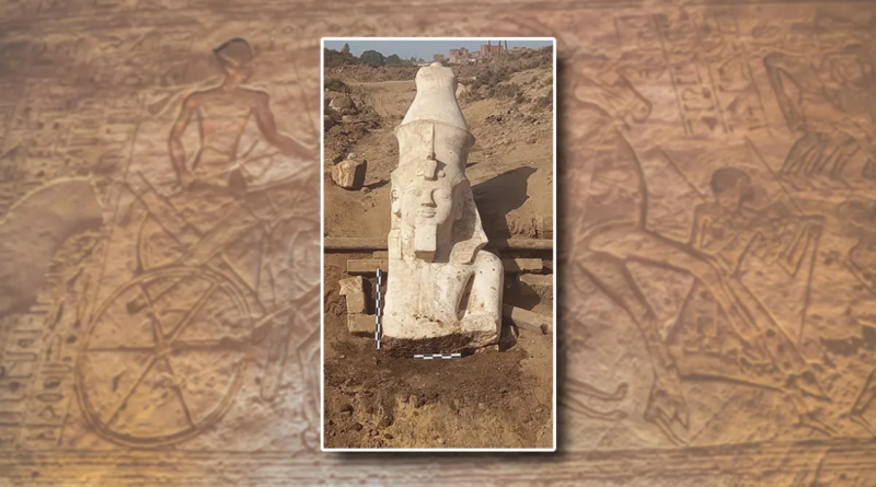 Археологи знайшли верхню частину статуї Рамсеса II, яка була відсутня 94 роки