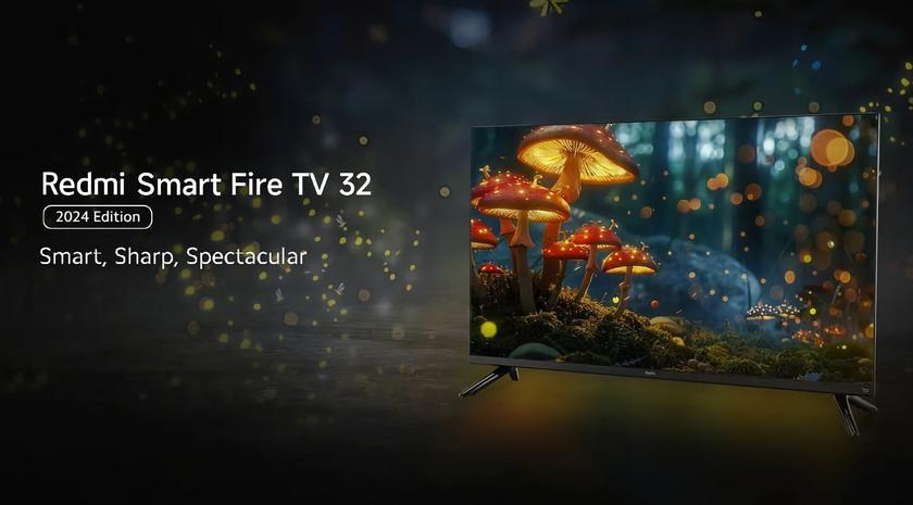 Xiaomi представила нову версію телевізора Redmi Smart Fire TV 32 з Fire OS 7 на борту