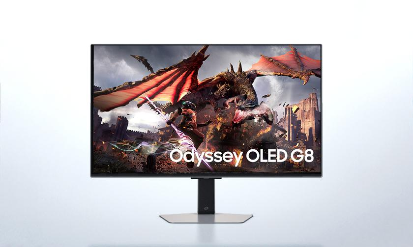 Samsung представила нові монітори Odyssey OLED G8 і Odyssey OLED G6 з екранами до 32 дюймів