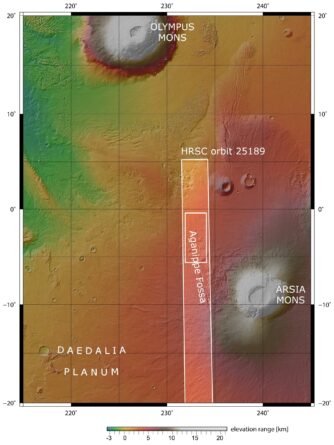 Aganippe Fossa Olympus Mons