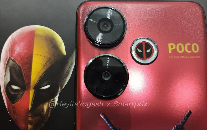 З'явилося перше зображення ексклюзивного смартфона POCO Deadpool Edition, анонс якого відбудеться вже 26 липня