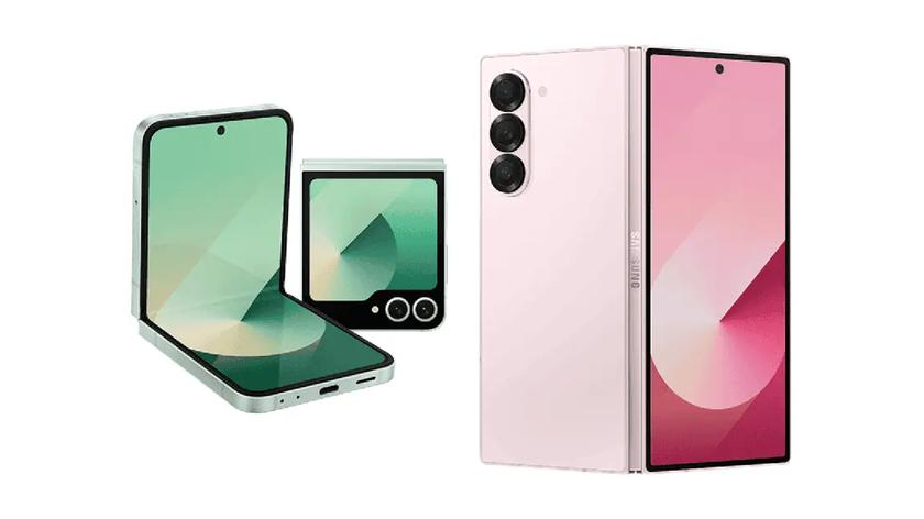 Зображення Samsung Galaxy Flip 6 і Galaxy Fold 6 у різних кольорах з'явилися в мережі напередодні офіційного анонсу