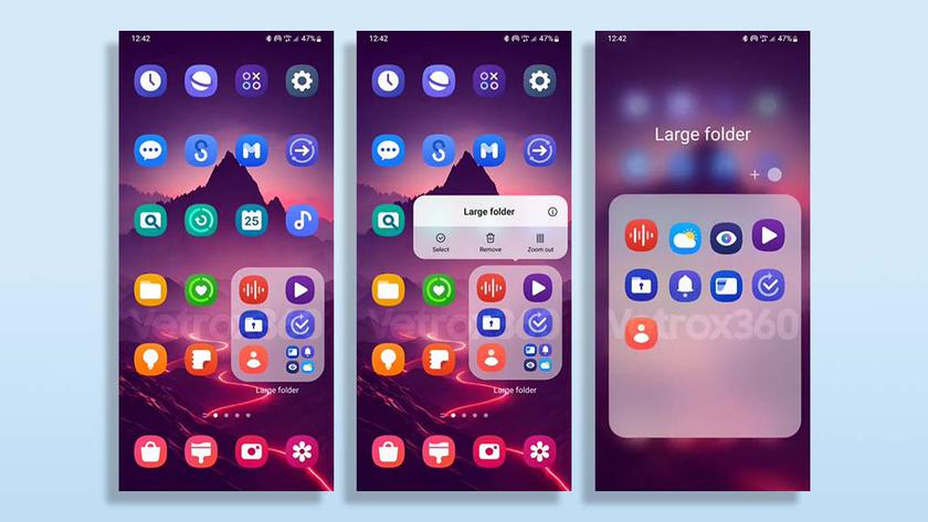One UI 7 від Samsung отримає краще управління додатками з більшими папками