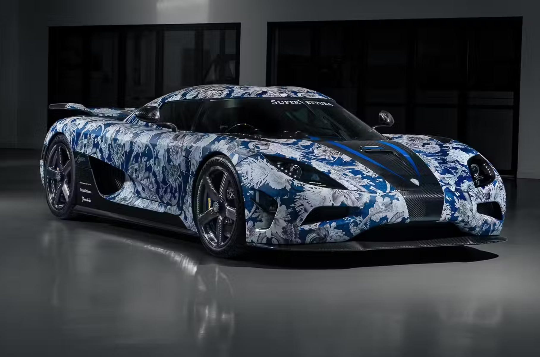 Koenigsegg Agera отримав розмальовку кузова вартістю понад мільйон доларів