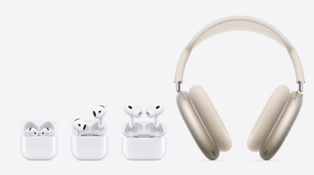 Apple представила нові навушники AirPods 2-gen та AirPods Max