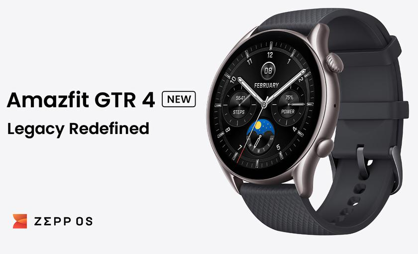 Amazfit GTR 4 New: AMOLED-дисплей, підтримка дзвінків через Bluetooth, GPS і ціна $205