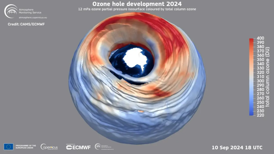 Озонова діра в Антарктиді повністю відновиться до 2066 року