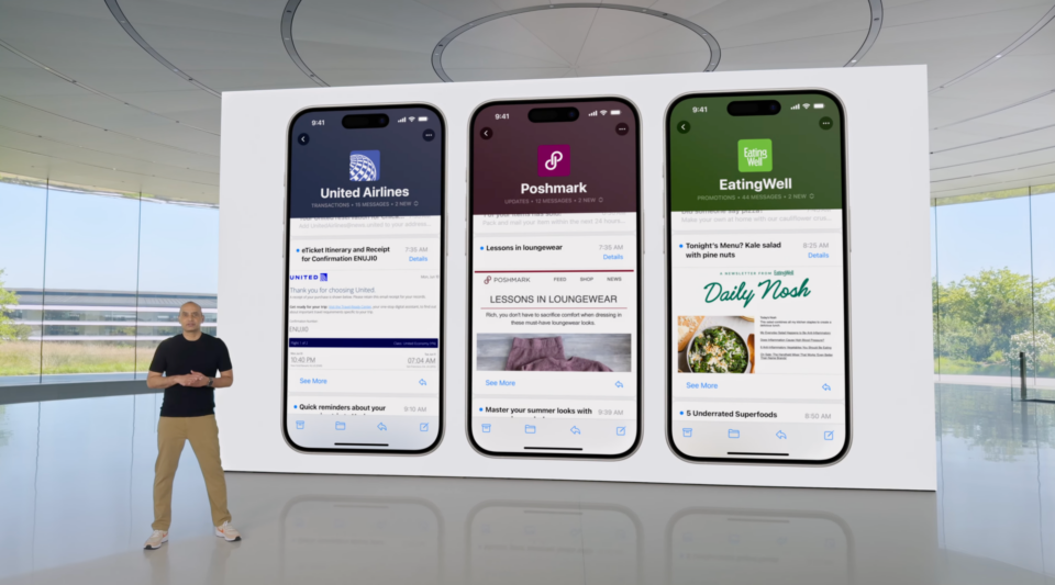 Apple представила оновлений додаток Mail з новими функціями та інтеграцією Apple Intelligence