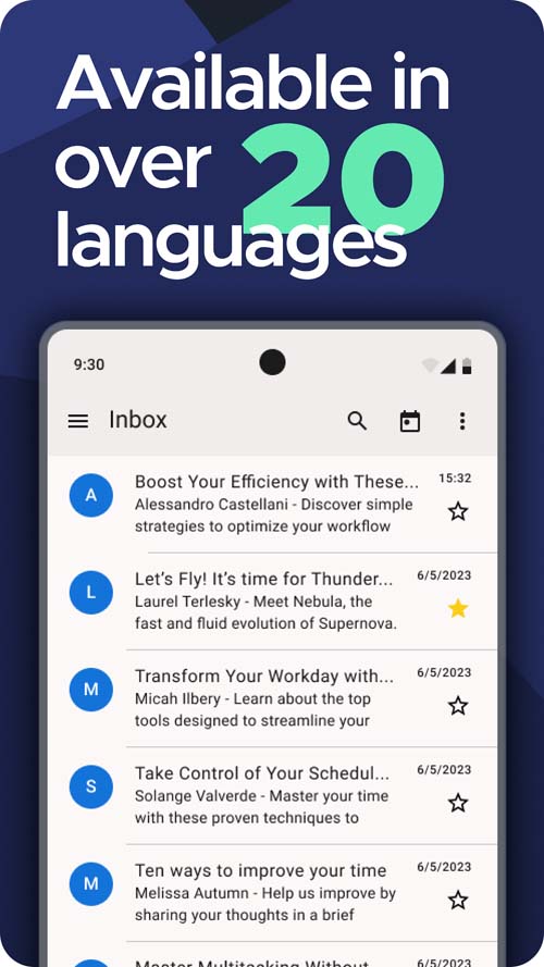 Поштовий клієнт Thunderbird для Android вийшов у бета-версії