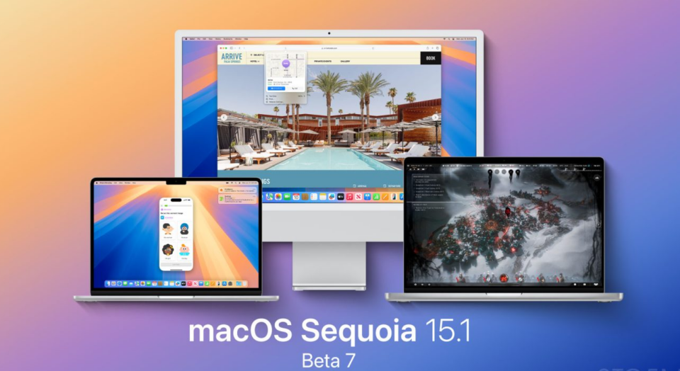 macOS Sequoia 15.1 beta 7 доступна перед публічним запуском