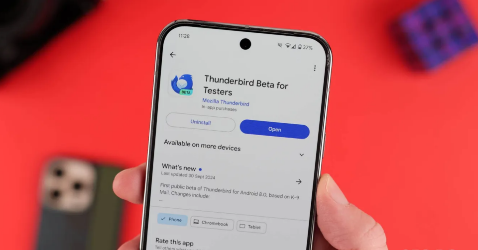 Поштовий клієнт Thunderbird для Android вийшов у бета-версії