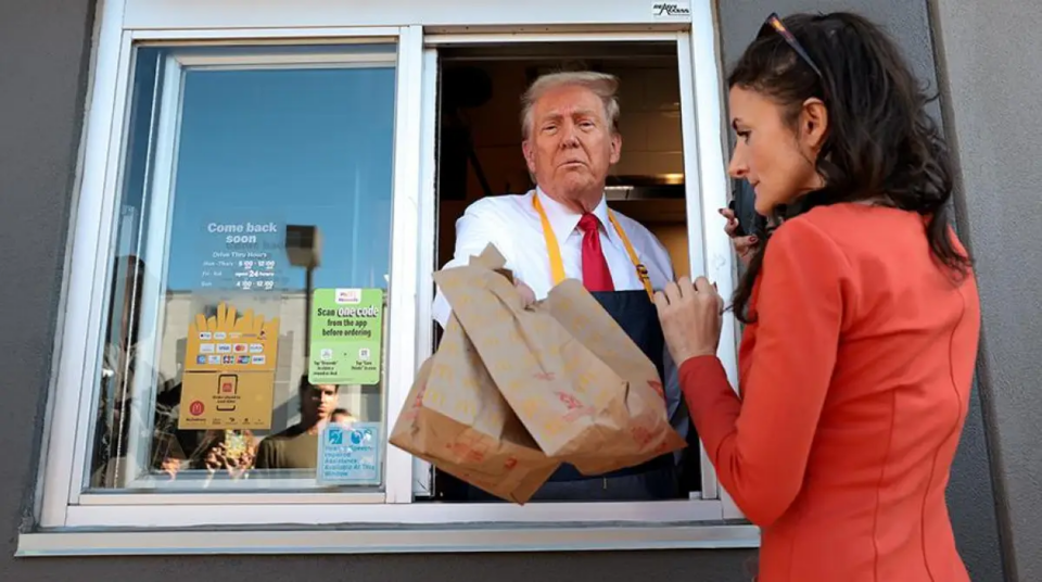 Трамп "попрацював" у McDonald's