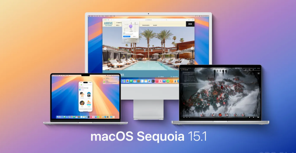 Доступна версія macOS Sequoia 15.1 RC, запуск наступного тижня