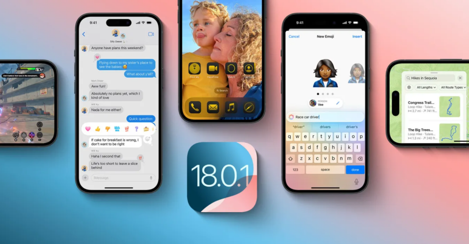 iOS 18.0.1 тепер доступна для iPhone, ось що нового