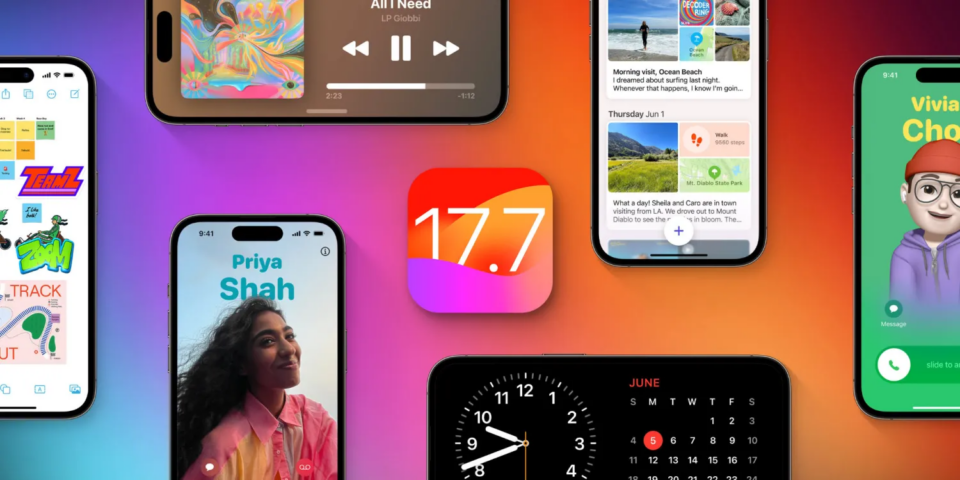 iOS 17.7.1 незабаром вийде для користувачів iPhone, які ще не мають iOS 18