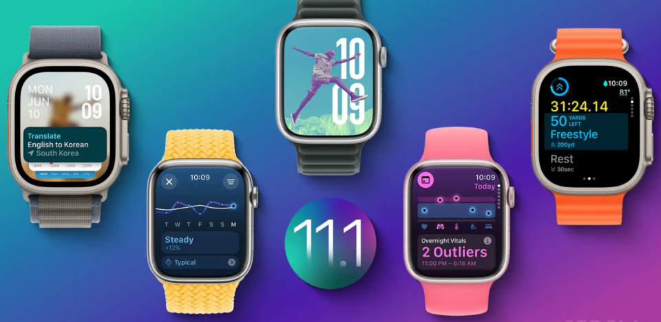 Користувачі Apple Watch тепер можуть оновитися до watchOS 11.1