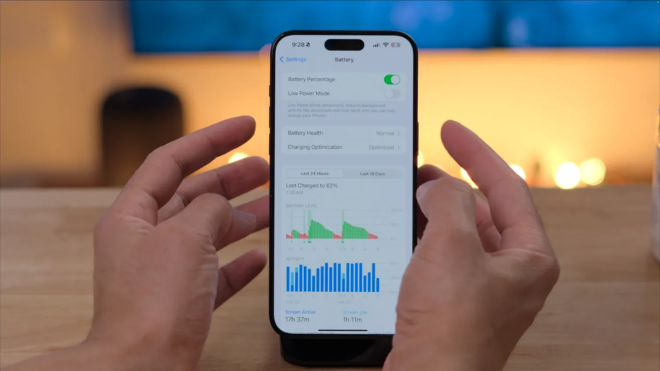 iOS 18 зможе показувати скільки часу заряджається iPhone