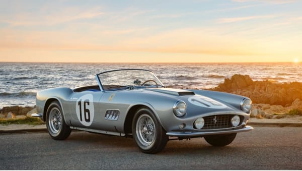 На аукціоні з’явиться унікальний Ferrari 250 GT LWB California Spider Competizione 1959 року: в чому його цінність (Фото)